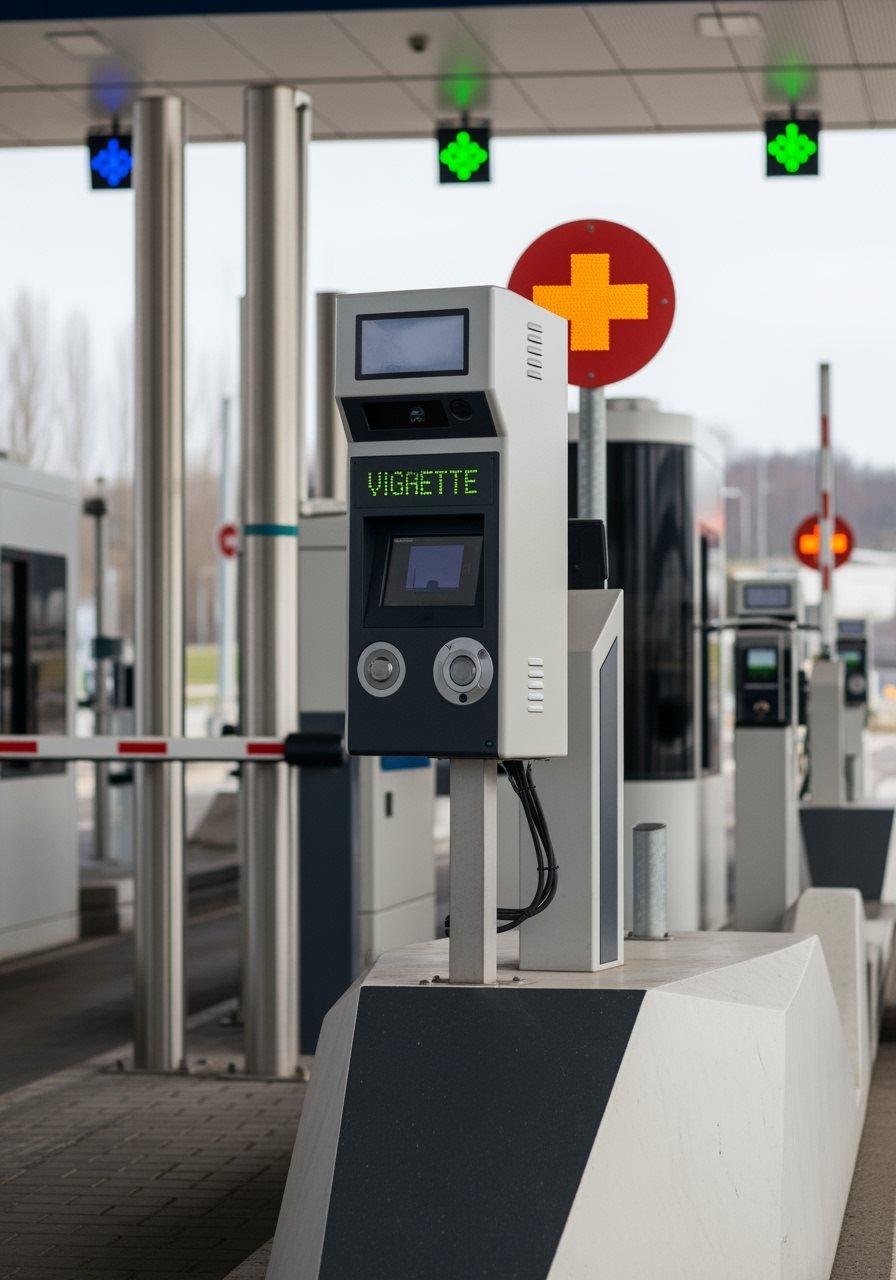 Elektronický systém kontroly diaľničných známok v Maďarsku