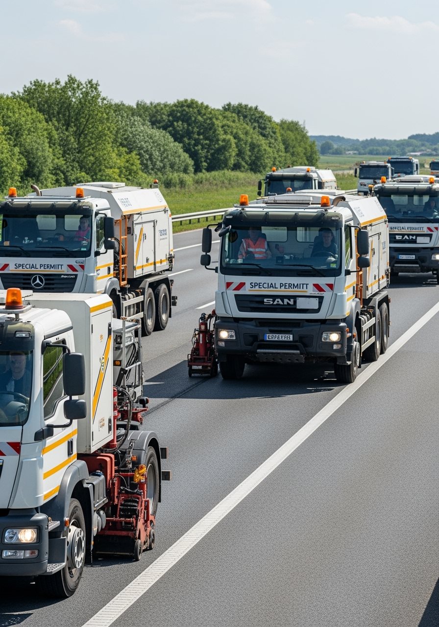 Vozidlá na údržbu ciest s oslobodením od poplatkov